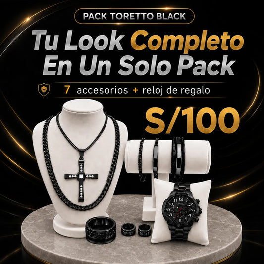 💎PACK TORETTO BLACK💎